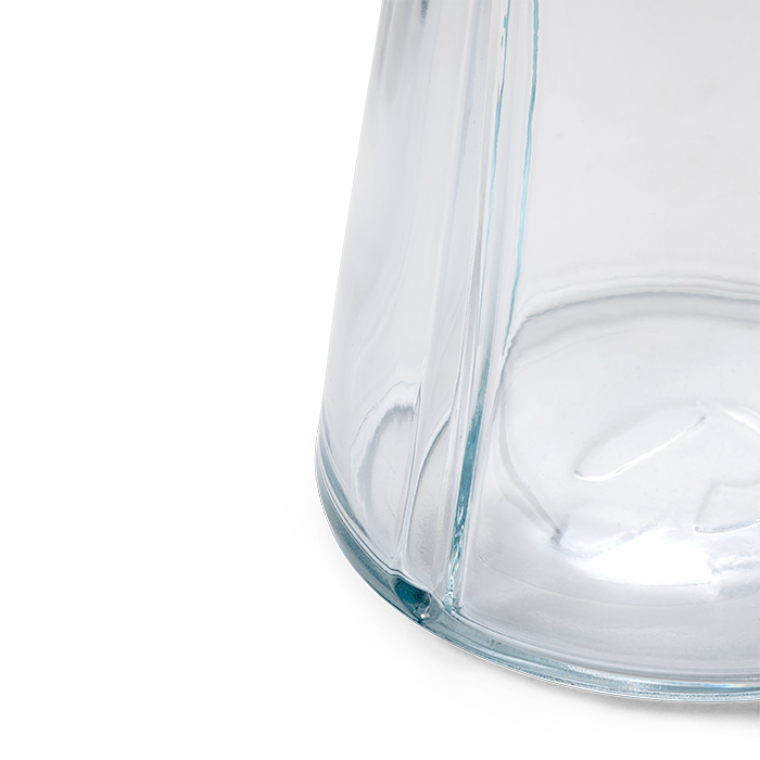 Rosendahl Grand Cru Carafes in sand mouth-blown glass, designed by Erik Bagger, Danish design heritage.