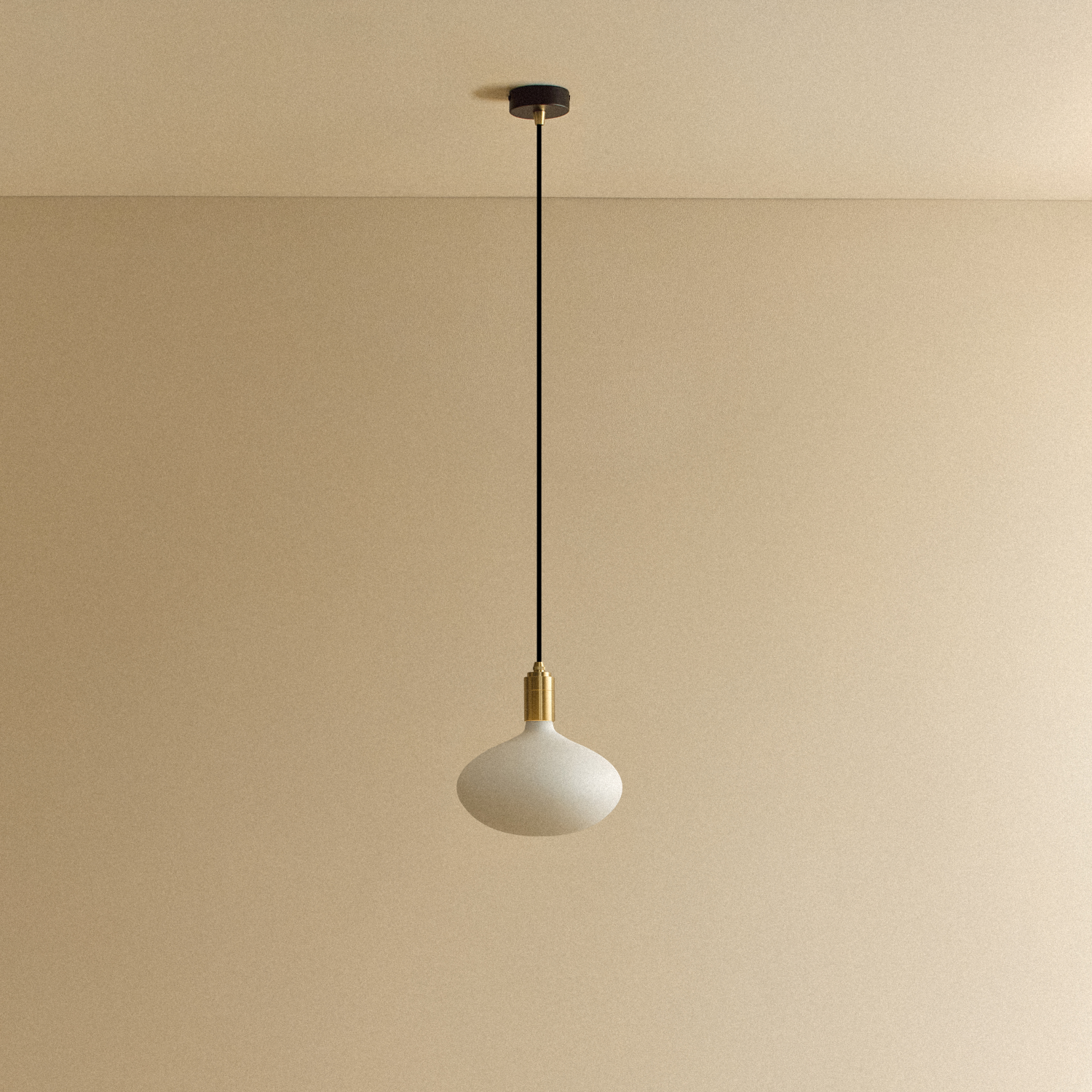 Oval II Pendant Light by Tala — brass finish, unlit
