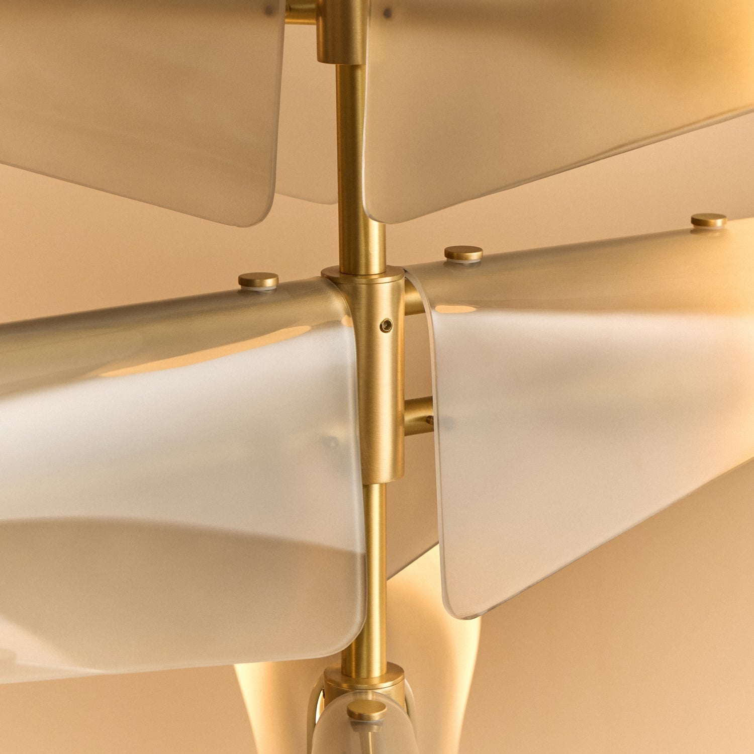 Tala Sycamore Chandelier 5 Tiers in Dawn Grey, detail