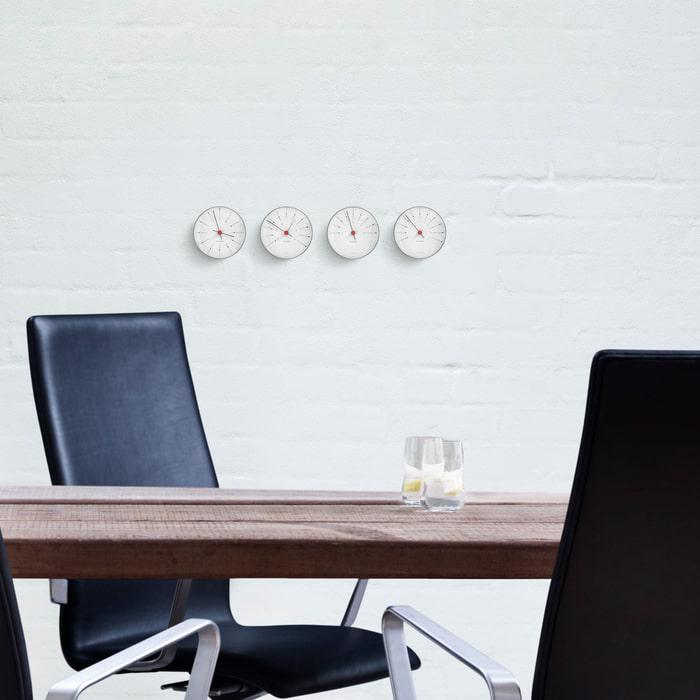 Arne Jacobsen Roman Wall Clock White/Black