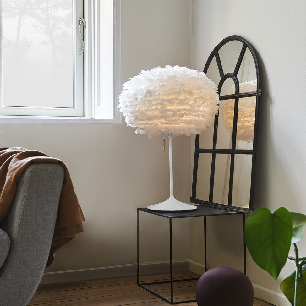 UMAGE Eos Santé Table Lamp, White Lampshade