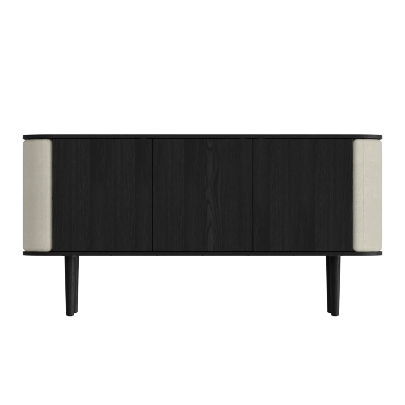 UMAGE Treasures Cabinet 3 Doors, Black Oak
