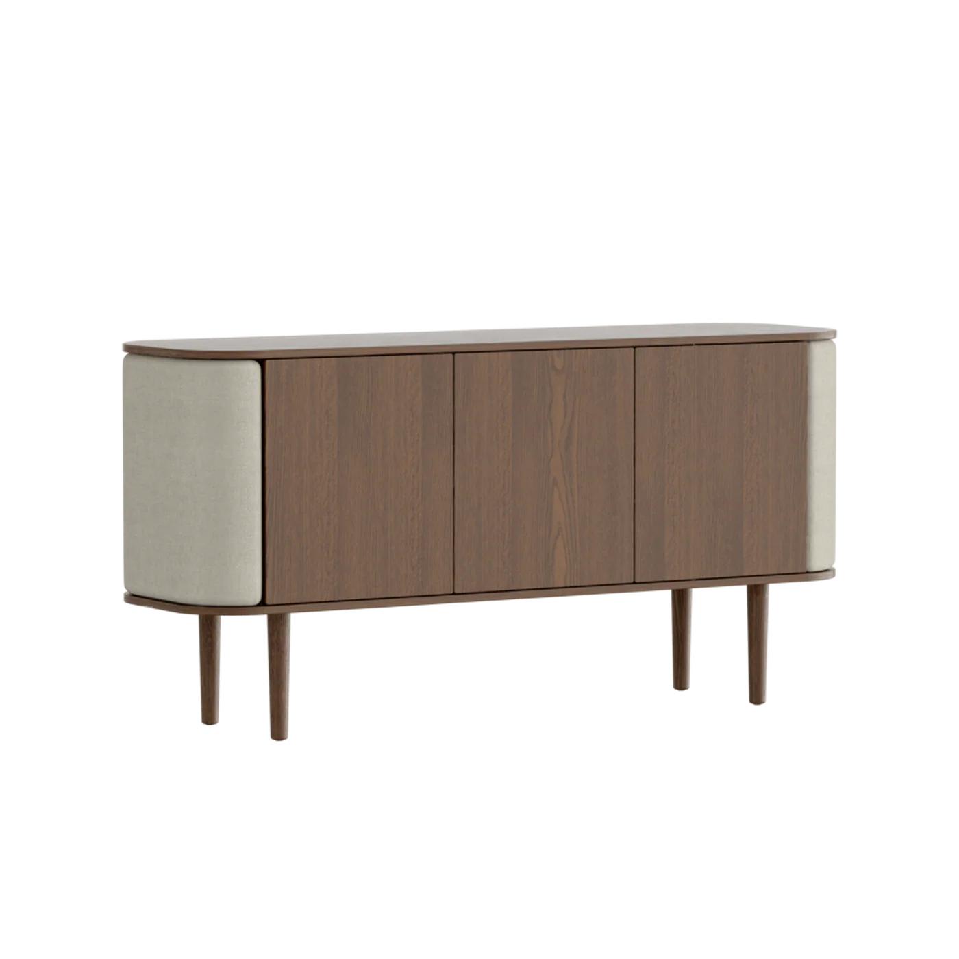 UMAGE Treasures Cabinet 3 Doors, Dark Oak