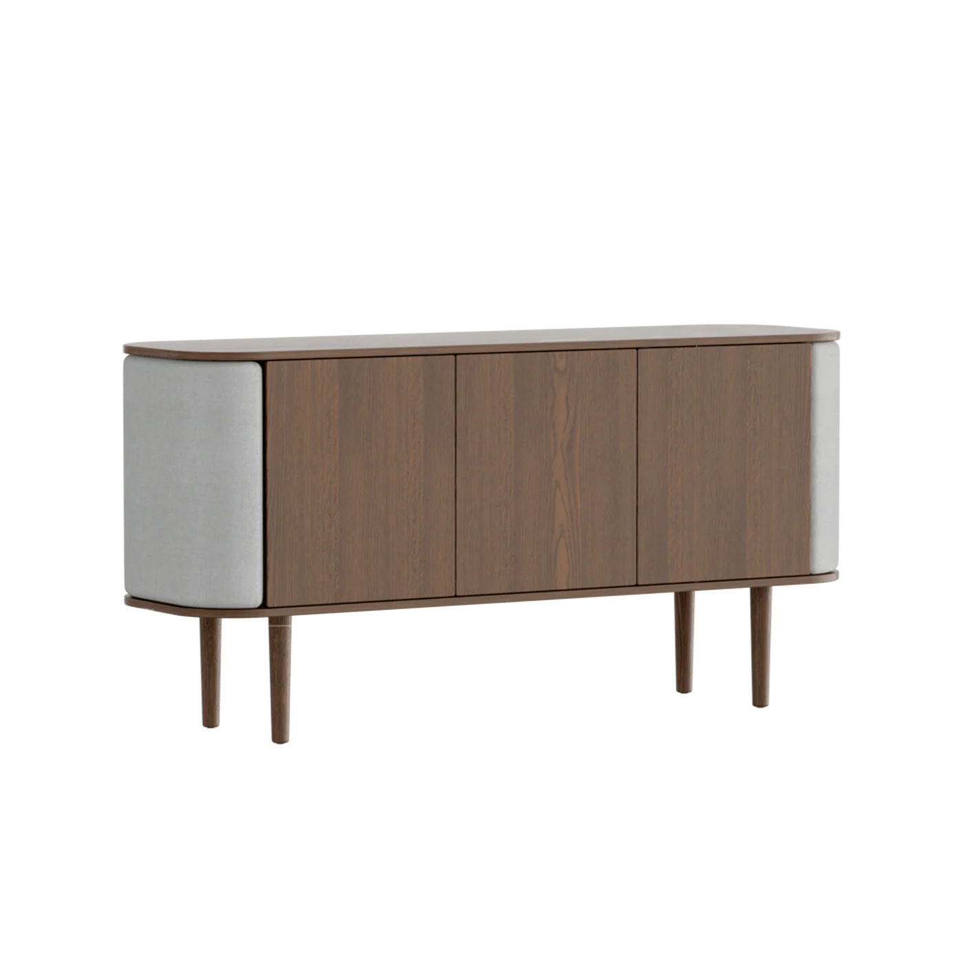 UMAGE Treasures Cabinet 3 Doors, Dark Oak