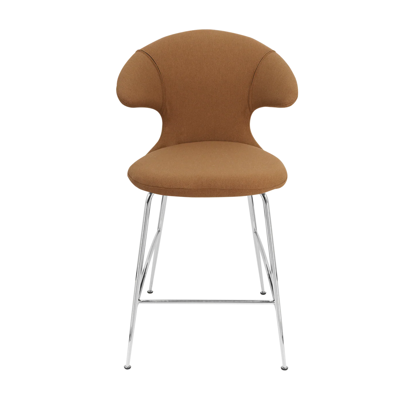 UMAGE Time Flies Counter Stool, Chrome Legs