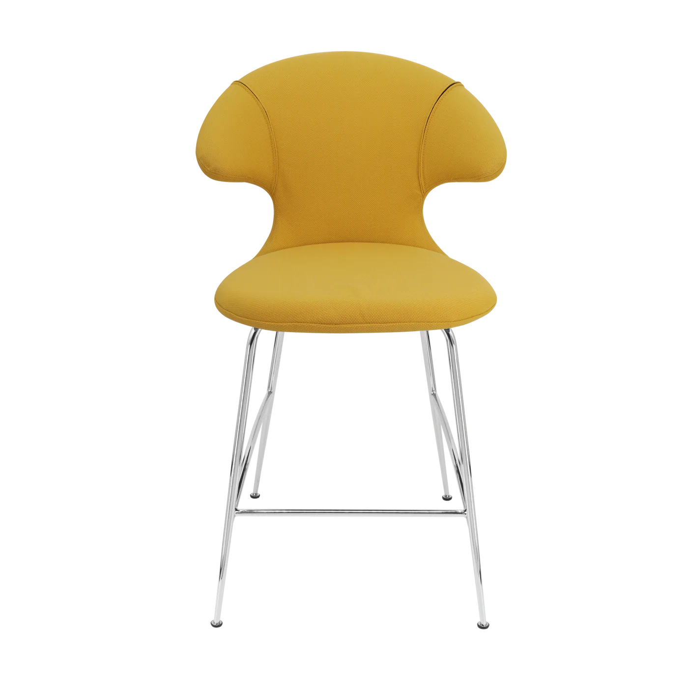 UMAGE Time Flies Counter Stool, Chrome Legs
