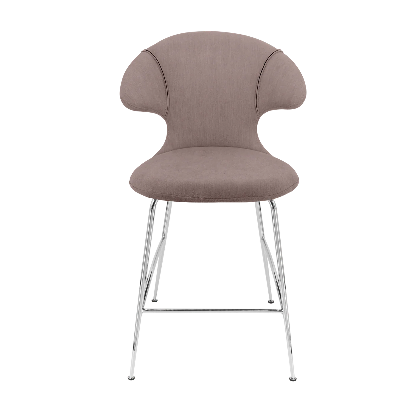 UMAGE Time Flies Counter Stool, Chrome Legs