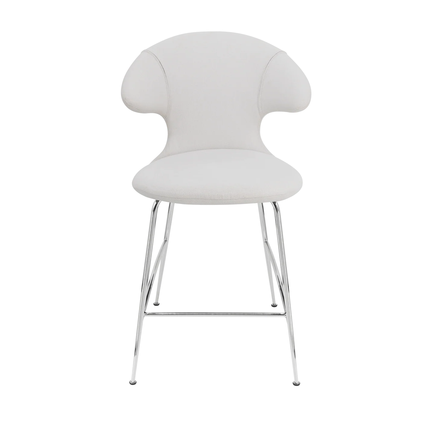 UMAGE Time Flies Counter Stool, Chrome Legs