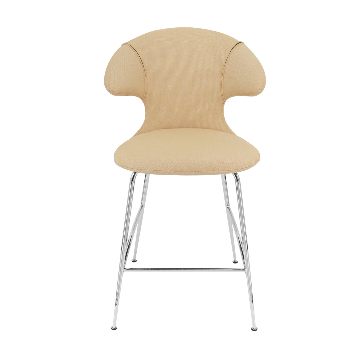 UMAGE Time Flies Counter Stool, Chrome Legs