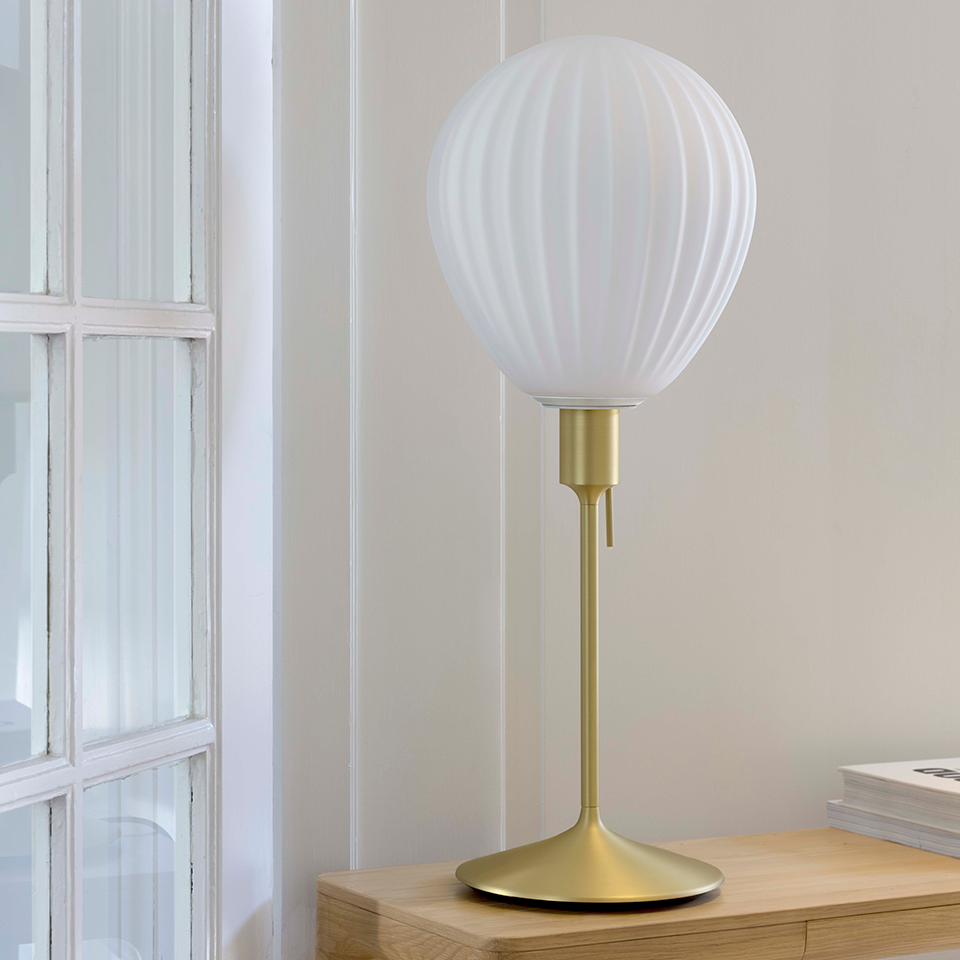 UMAGE Around The World Santé Table Lamp, Medium Lampshade