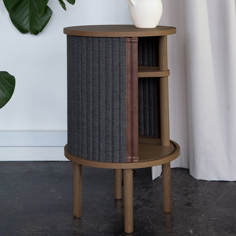 UMAGE Audacious Side Table, Dark Oak