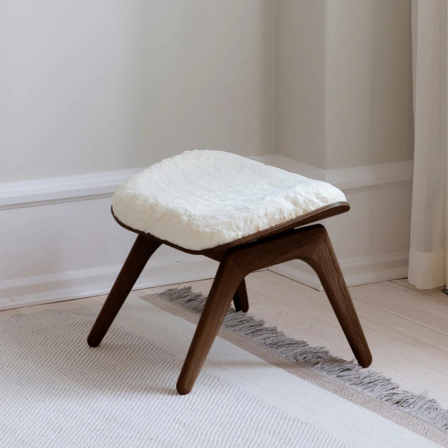 UMAGE The Reader Ottoman, Dark Oak