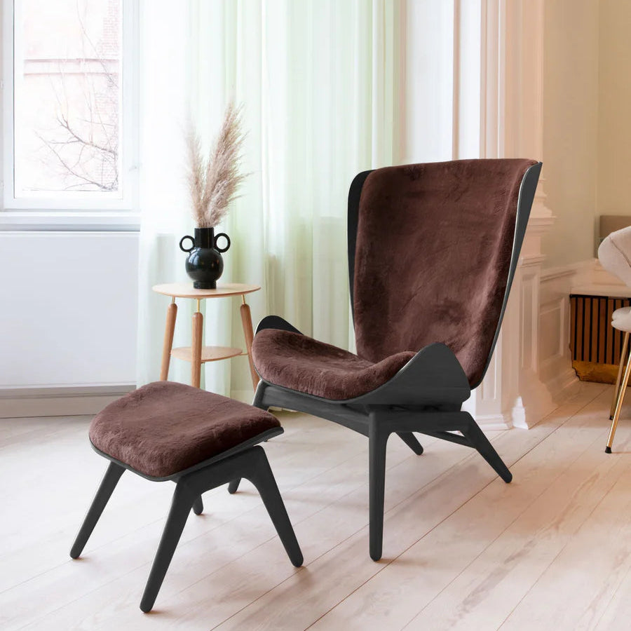 UMAGE The Reader Ottoman Horizons Upholstery