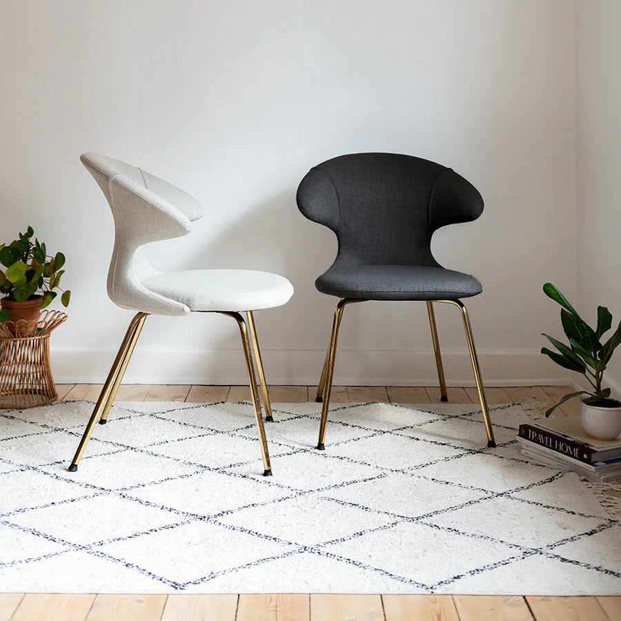 UMAGE Time Flies Chair, Horizons, Brass Legs