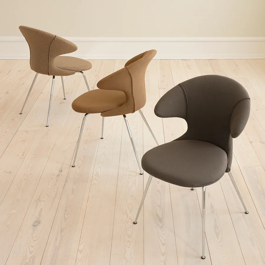 UMAGE Time Flies Chair, Horizons, Chrome Legs