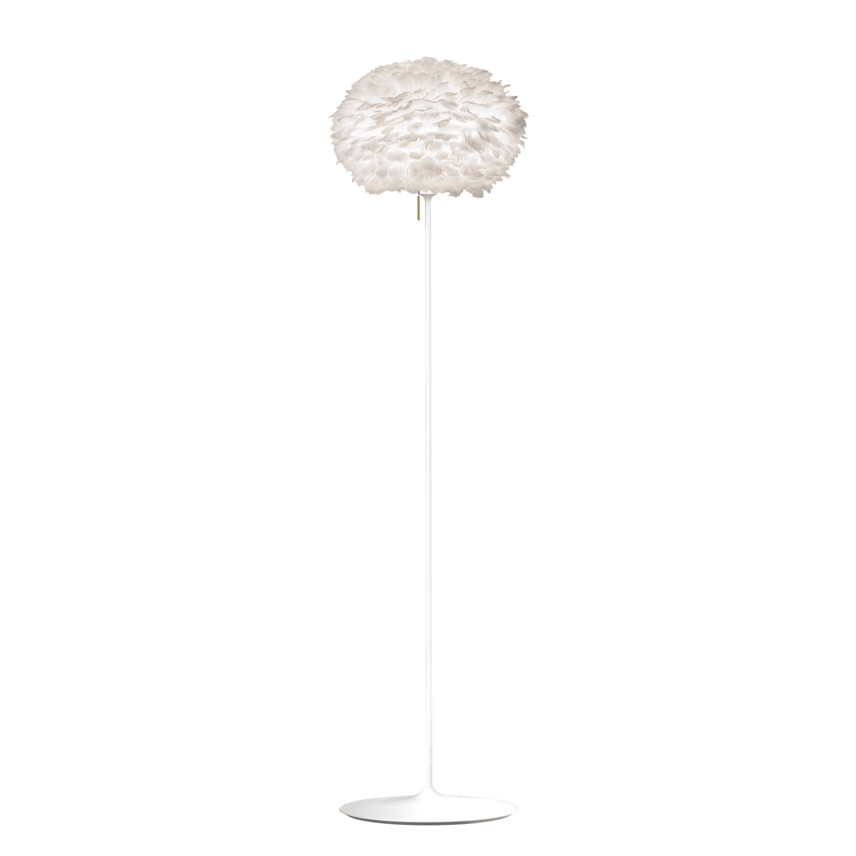 UMAGE Eos Santé Floor Lamp, White Lampshade