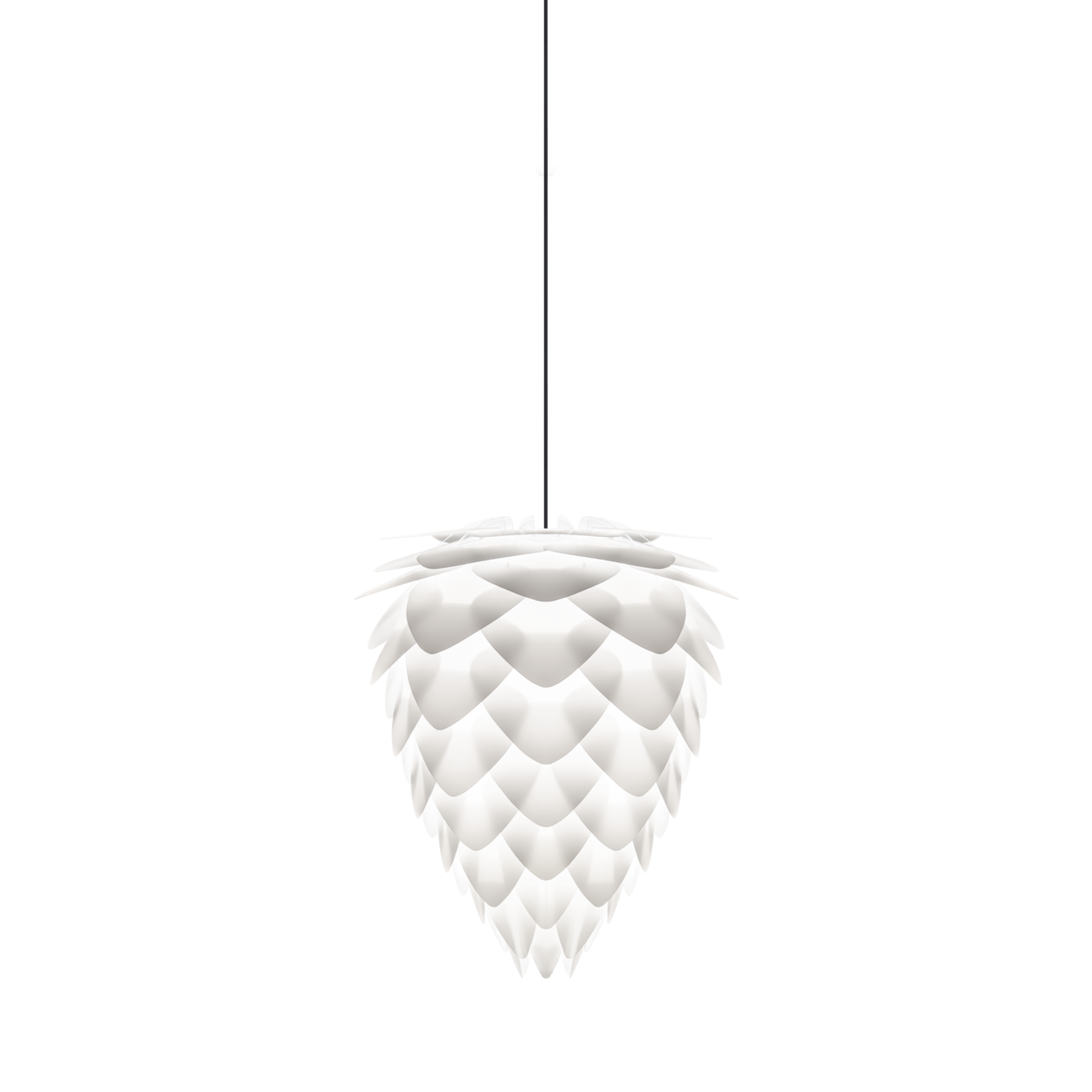 UMAGE Conia White Plug-In Pendant, Medium