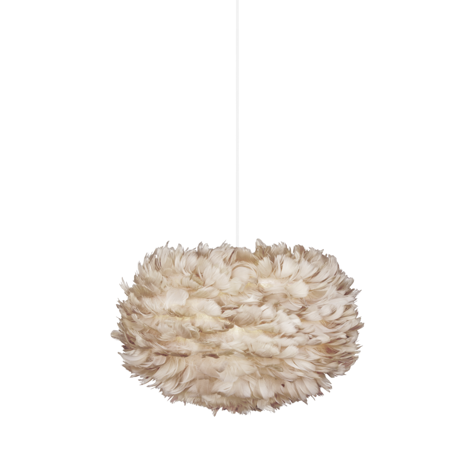 UMAGE Eos Plug-In Pendant, Light Brown