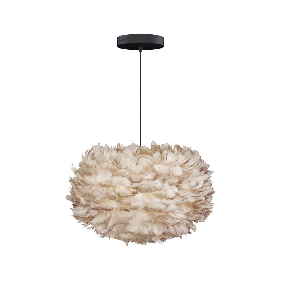 UMAGE Eos Hardwired Pendant, Light Brown