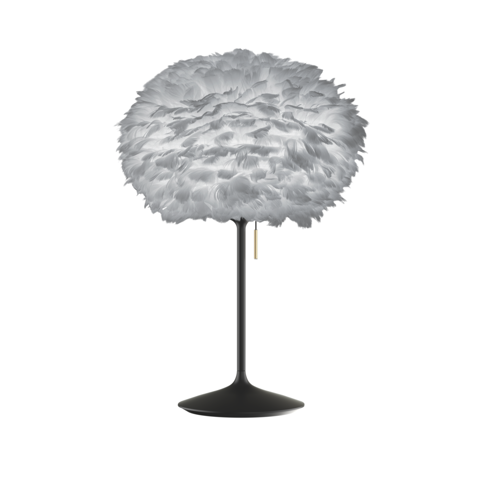 UMAGE Eos Santé Table Lamp, Light Gray Lampshade