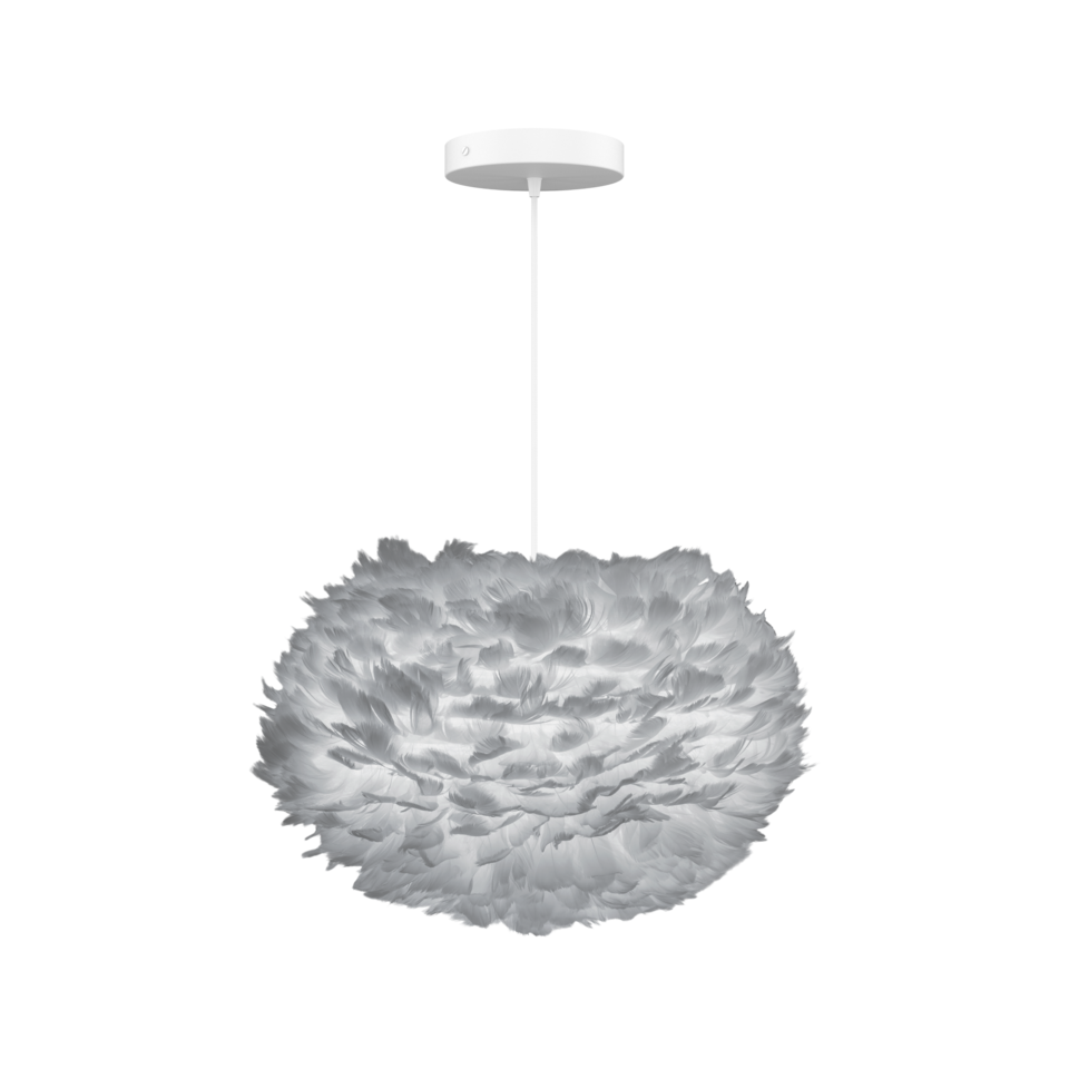 UMAGE Eos Hardwired Pendant, Light Grey