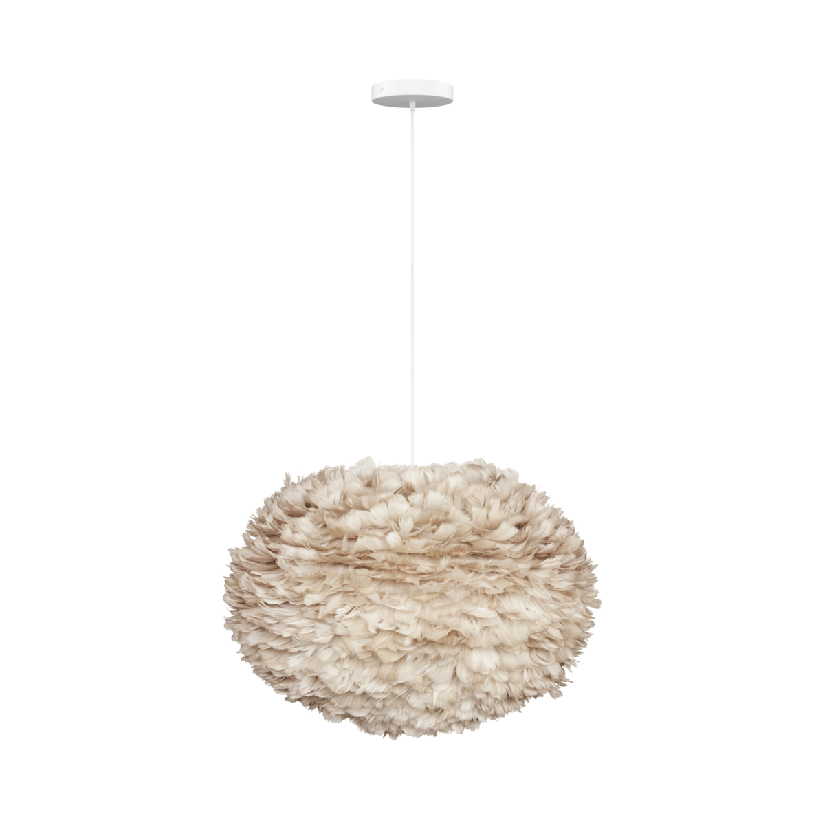 UMAGE Eos Hardwired Pendant, Light Brown