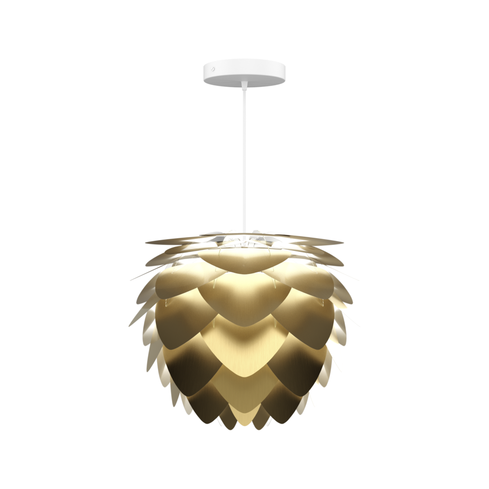 UMAGE Aluvia Hardwired Pendant, Mini Lampshade