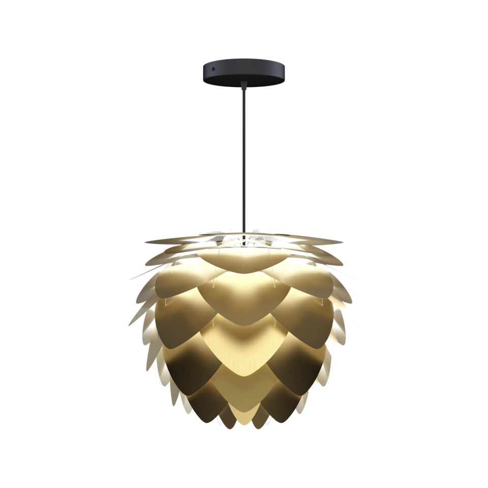 UMAGE Aluvia Hardwired Pendant, Mini Lampshade