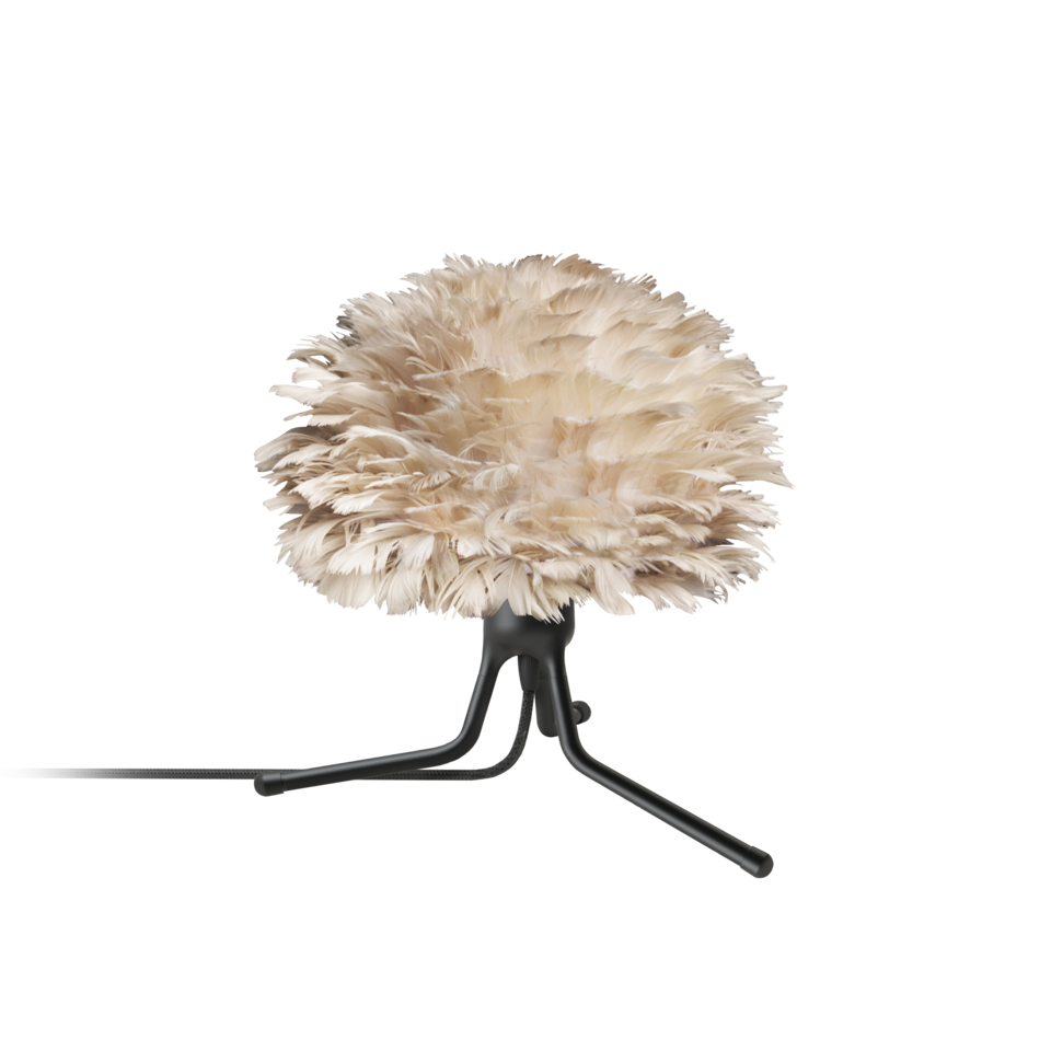 UMAGE Eos Table Lamp with Adjustable Stand, Micro Lampshade
