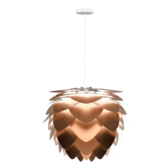 UMAGE Aluvia Hardwired Pendant, Medium Lampshade