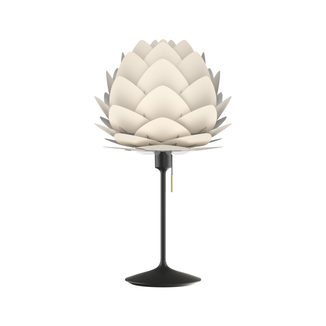 UMAGE Aluvia Mini Santé Table Lamp, Pearl White