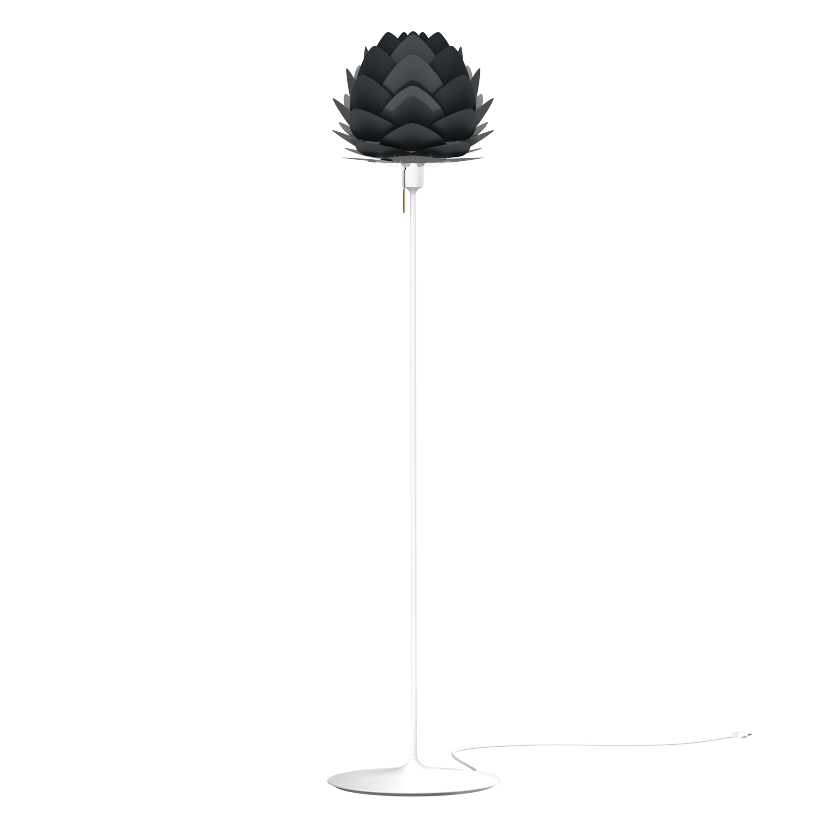 UMAGE Aluvia Mini Santé Floor Lamp, Anthracite Grey
