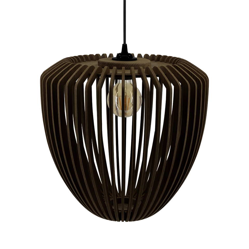 UMAGE Clava Wood Lampshade