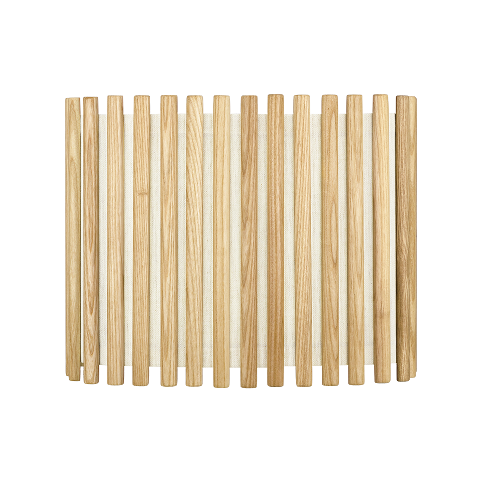 UMAGE Komorebi Plug-In Pendant, Rectangular, Oak