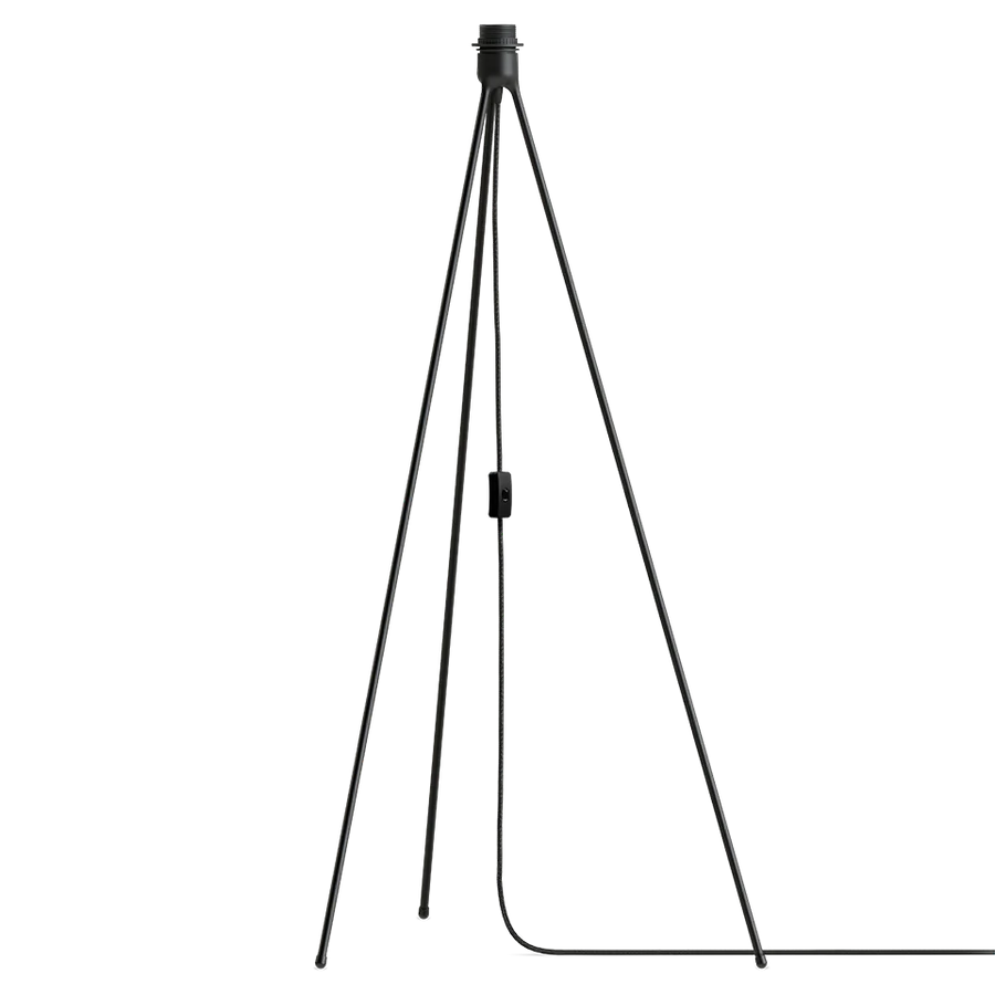 UMAGE Silvia White Tripod Floor Lamp, Medium Lampshade