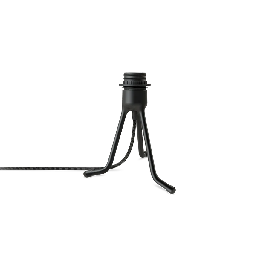 UMAGE Silvia White Tripod Table Lamp, Mini Lampshade