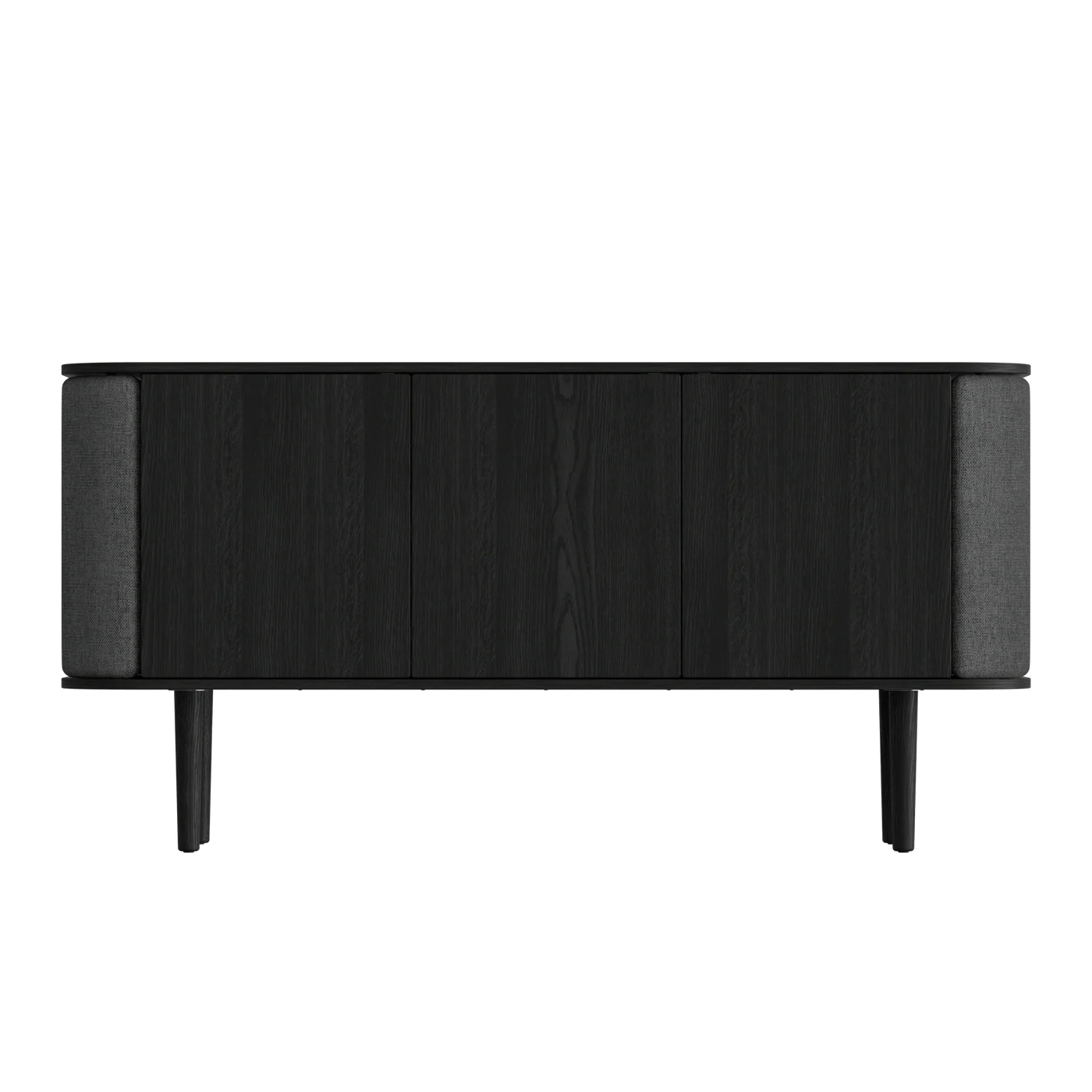 UMAGE Treasures Cabinet 3 Doors, Black Oak