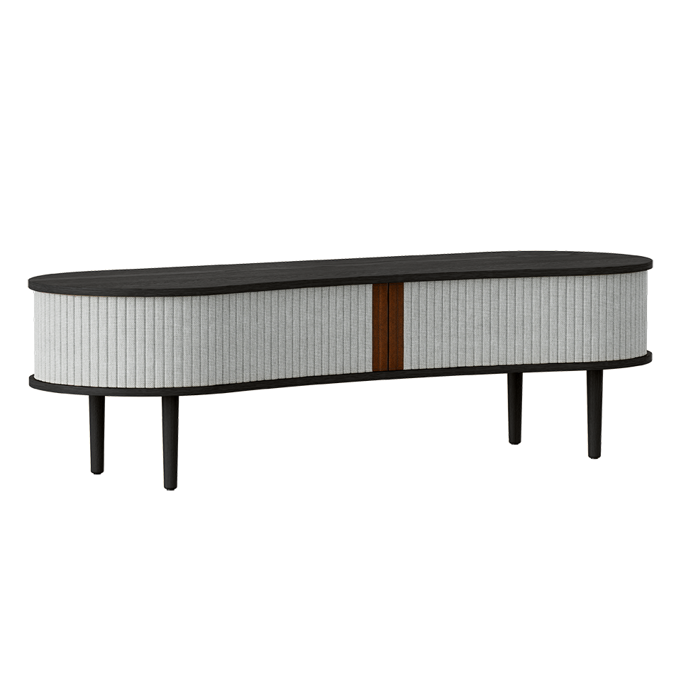 UMAGE Audacious TV bench, Black Oak