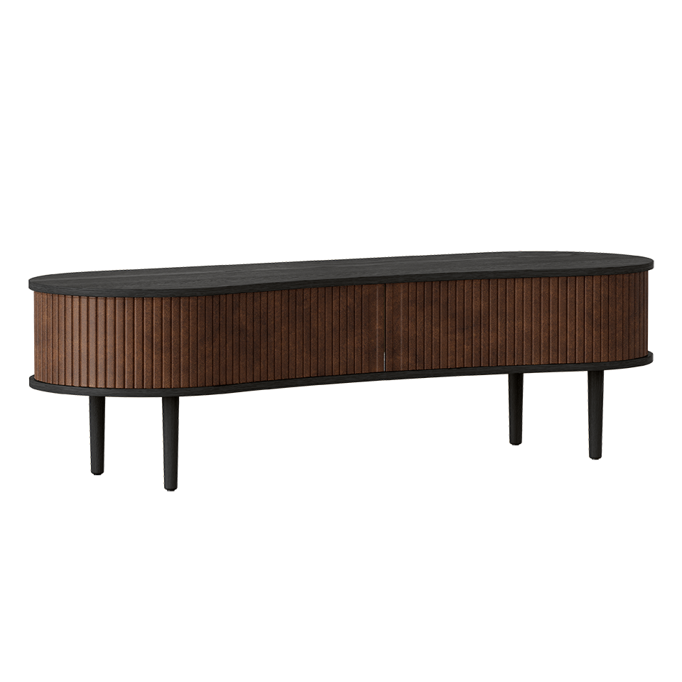 UMAGE Audacious TV bench, Black Oak