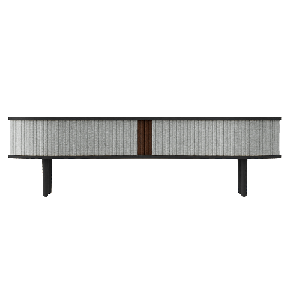 UMAGE Audacious TV bench, Black Oak