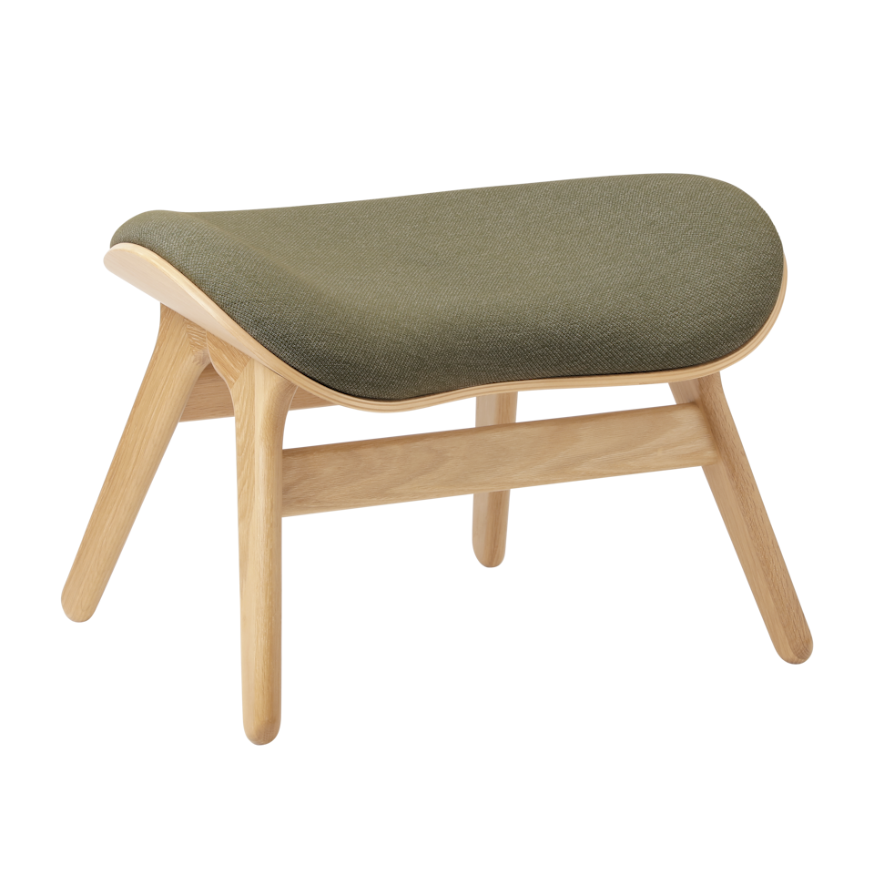 UMAGE A Conversation Piece Ottoman, Oak