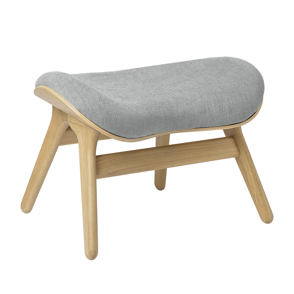UMAGE A Conversation Piece Ottoman, Oak