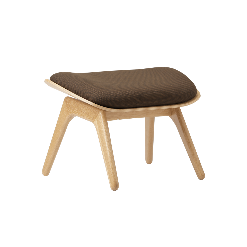 UMAGE The Reader Ottoman, Oak