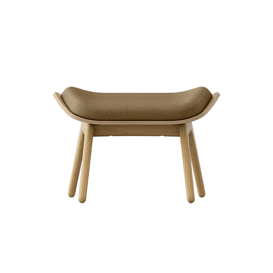 UMAGE The Reader Ottoman, Oak