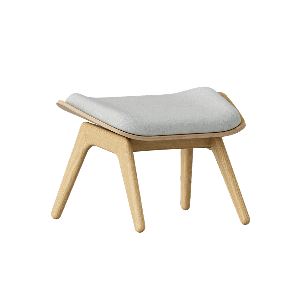 UMAGE The Reader Ottoman, Oak