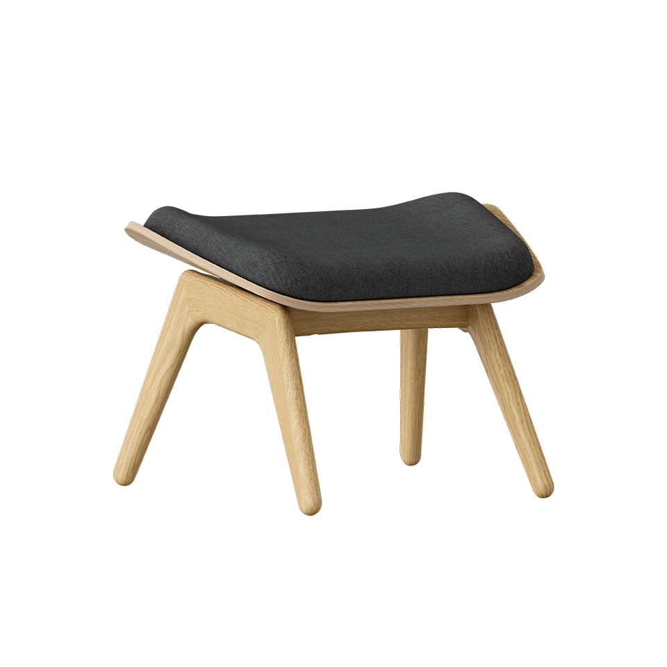 UMAGE The Reader Ottoman, Oak