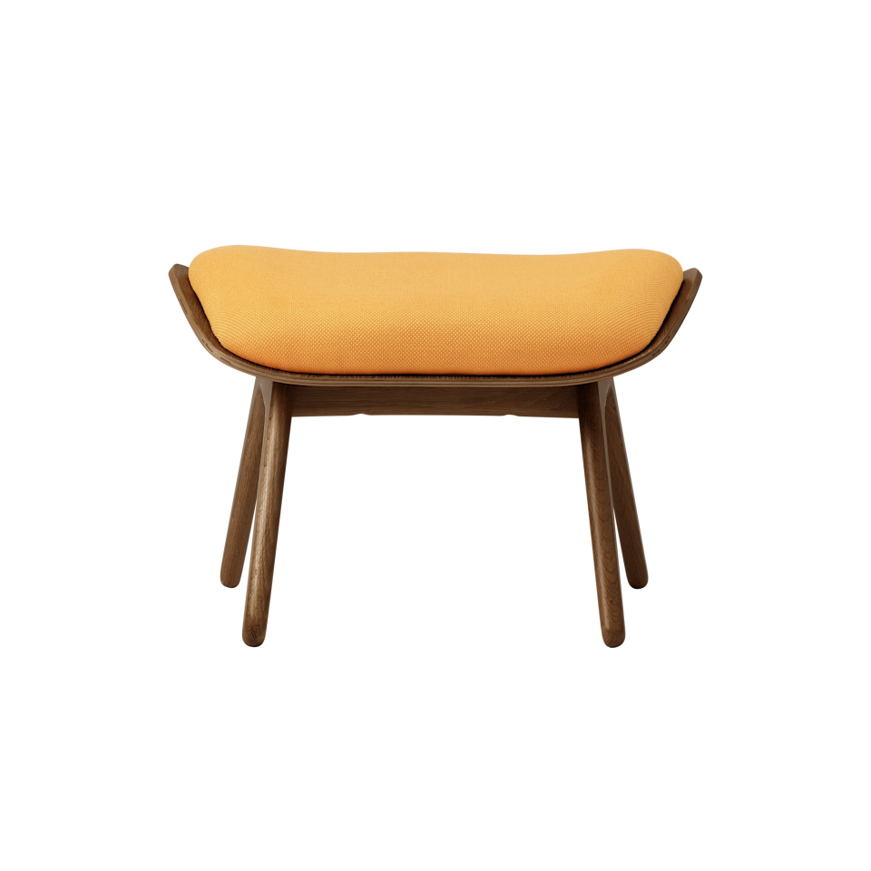 UMAGE The Reader Ottoman, Dark Oak