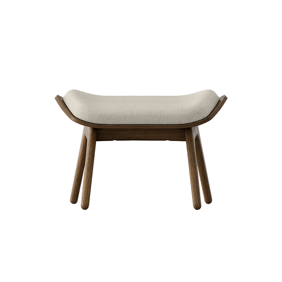 UMAGE The Reader Ottoman, Dark Oak
