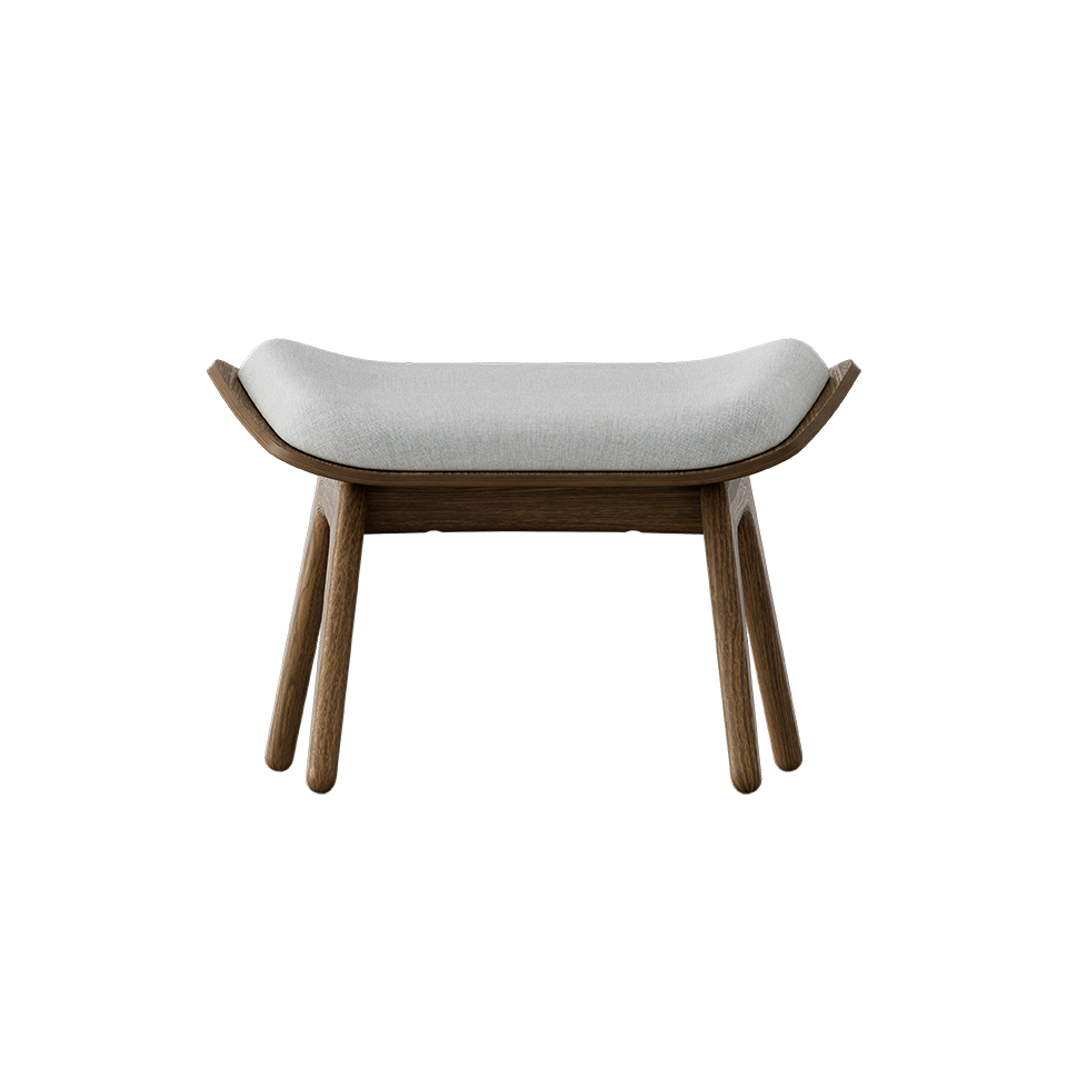 UMAGE The Reader Ottoman, Dark Oak