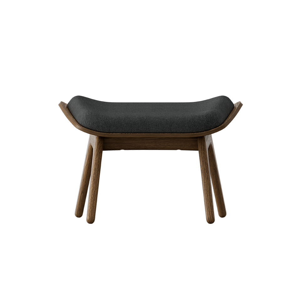 UMAGE The Reader Ottoman, Dark Oak